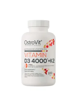 Vitamin D3 4000 + K2 - 100 tablets