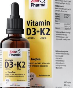 Vitamin D3 + K2 - 25 ml.