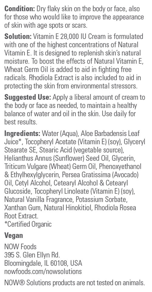Vitamin E Crema – 118 ml - immagine 2