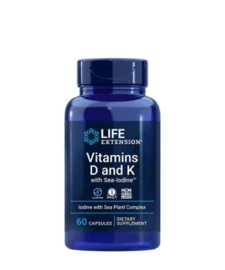 Vitamins D and K with Sea-Iodine - 60 caps