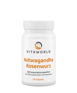 Vitaworld Ashwagandha Rose Root Complex (60 Caps)