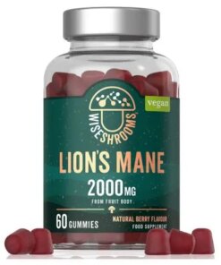 WISESHROOMS Lion's Mane Gummies (60 gummies)