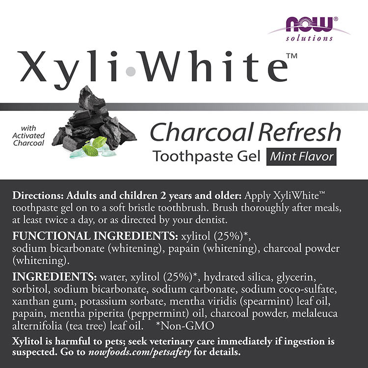 Charcoal Refresh Toothpaste Gel - 181g