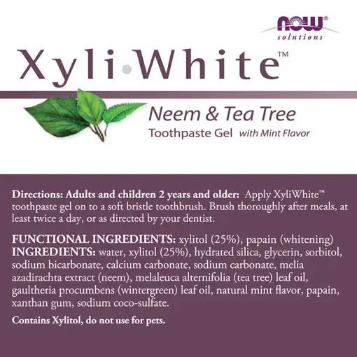 Neem & Tea Tree Toothpaste Gel - 181g