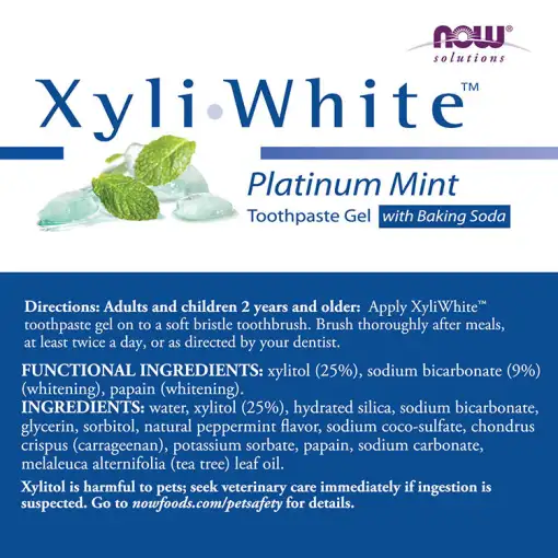 Platinum Mint Toothpaste Gel w/Baking Soda - 181g