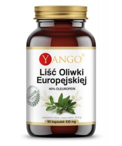 YANGO European Olive Leaf - 40% oleuropein (60 caps)