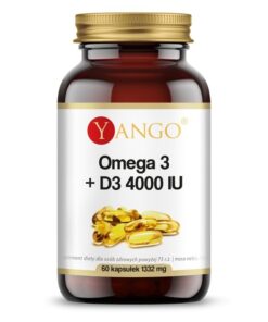 YANGO Omega 3+D3 4000IU (60 caps)